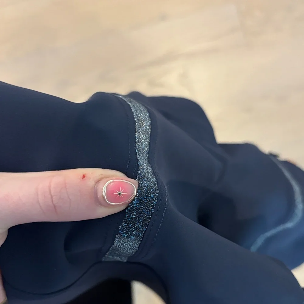 Navy Performance Riding Leggings - Picture 8 of 8